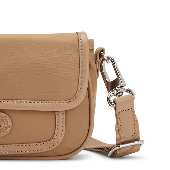 Kipling Inaki Small Crossbody Bag El Çantası Kahverengi | TR 1942YX